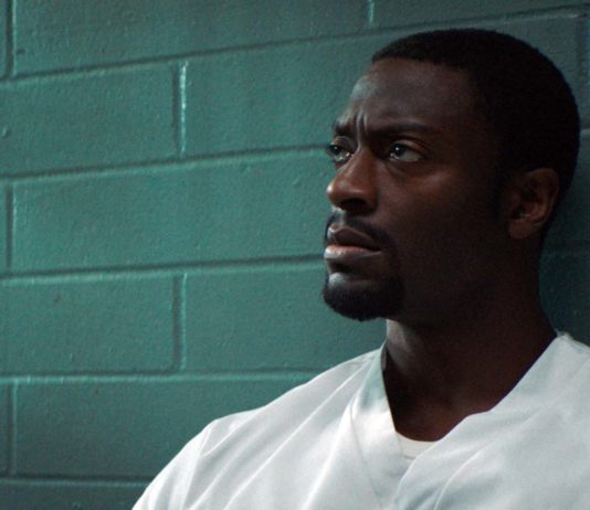 Aldis Hodge as Anthony Woods in Clemency, directed by Chinonye Chukwu. Copyright: Modern Films. All Rights Reserved.