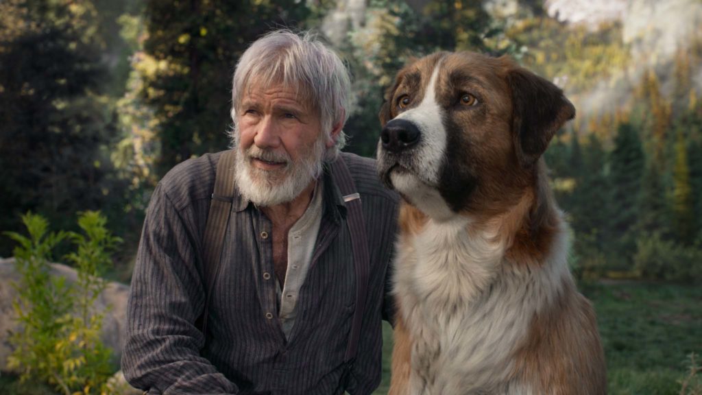 Harrison Ford as John Thornton and Buck in The Call Of The Wild, directed by Chris Sanders. Photo: courtesy Twentieth Century Fox Film Corporation. Copyright: 2019 Twentieth Century Fox Film Corporation. All Rights Reserved.