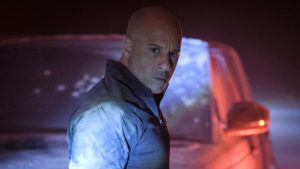 Vin Diesel as Bloodshot in Bloodshot, directed by David SF Wilson. Photo: Graham Bartholomew. Copyright: 2019 CTMG, Inc. All Rights Reserved.