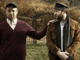 Seth Rogen as Ben Greenbaum and Seth Rogen as Herschel Greenbaum in An American Pickle, directed by Brandon Trost. Photo: Hopper Stone. Copyright: Sony Pictures/Warner Bros. Entertainment Inc. All Rights Reserved.