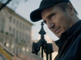 Liam Neeson as Tom Carter in Honest Thief, directed by Mark Williams. Copyright: Signature Entertainment. All Rights Reserved.