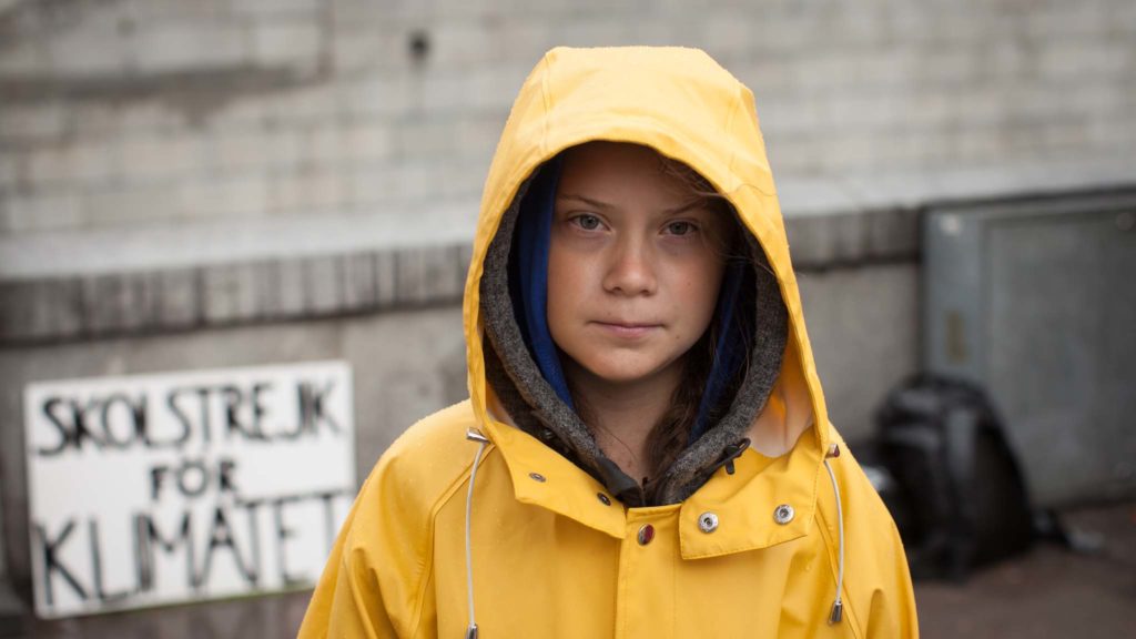 Greta Thunberg in I Am Greta, directed by Nathan Grossman. Copyright: Dogwoof. All Rights Reserved.