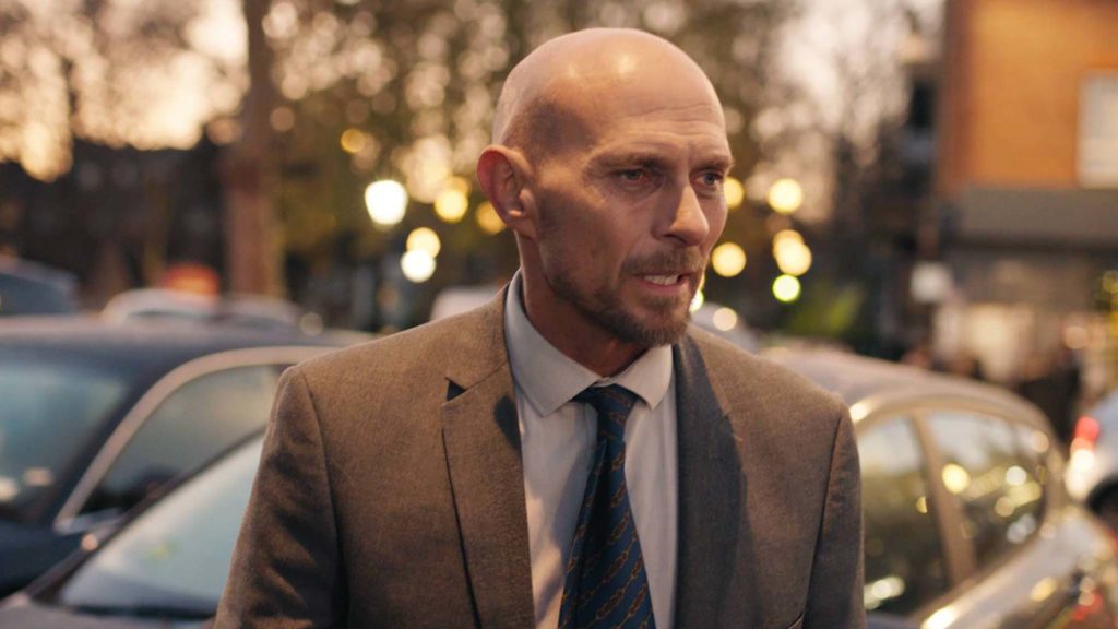 Luke Goss stars in The Loss Adjuster, directed by Vincent Woods. Copyright: Pink Flamingo Films. All Rights Reserved.