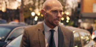 Luke Goss stars in The Loss Adjuster, directed by Vincent Woods. Copyright: Pink Flamingo Films. All Rights Reserved.