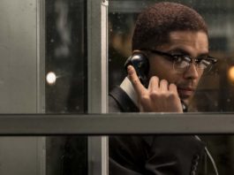 Kingsley Ben-Adir as Malcolm X in One Night In Miami..., directed by Regina King. Photo: Patti Perret. Copyright: Amazon Studios. All Rights Reserved.