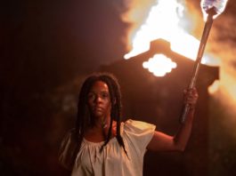 Janelle Monae as Eden in Antebellum, directed by Gerard Bush and Christopher Renz. Photo: Matt Kennedy. Copyright: Lionsgate Films. All Rights Reserved.