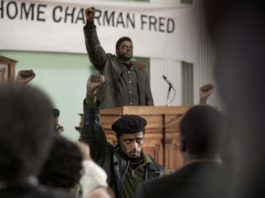 Daniel Kaluuya as chairman Fred Hampton and LaKeith Stanfield as Bill O’Neal in Judas And The Black Messiah, directed by Shaka King. Photo: Glen Wilson. Copyright: 2019 Warner Bros. Entertainment Inc. All Rights Reserved.