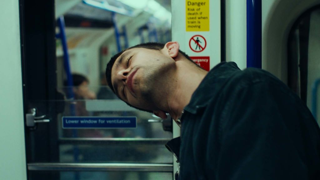 Ben Whishaw as Joseph in Surge, directed by Aneil Karia. Copyright: Vertigo Releasing. All Rights Reserved.