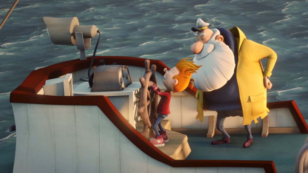 Felix and Old Tom in Felix And The Hidden Treasure, directed by Nicola Lemay. Copyright: Signature Entertainment. All Rights Reserved.