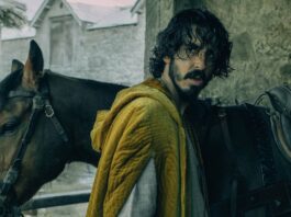 Dev Patel in The Green Knight, directed by David Lowery. Copyright: A24/Entertainment Film Distributors. All Rights Reserved.