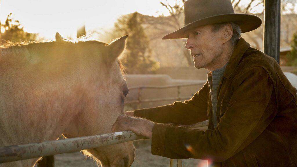 Clint Eastwood as Mike Milo in Cry Macho, directed by Clint Eastwood. Photo: Claire Folger. Copyright: Warner Bros. Entertainment Inc. All Rights Reserved.
