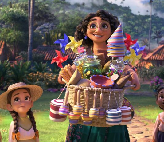 Mirabel (voiced by Stephanie Beatriz) in Encanto, directed by Byron Howard, Jared Bush and Charise Castro Smith. Copyright: 2021 Disney. All Rights Reserved.