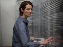 Tilda Swinton as Jessica Holland in Memoria, directed by Apichatpong Weerasethakul. Photo: Sandro Kopp. Copyright: Kick The Machine Films/Burning/Anna Sanders Films/Match Factory Productions/ZDF-Arte and Piano. All Rights Reserved.