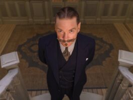 Kenneth Branagh as Hercule Poirot in Death On The Nile, directed by Branagh. Photo: Rob Youngson. Copyright: 2020 Twentieth Century Fox Film Corporation. All Rights Reserved.