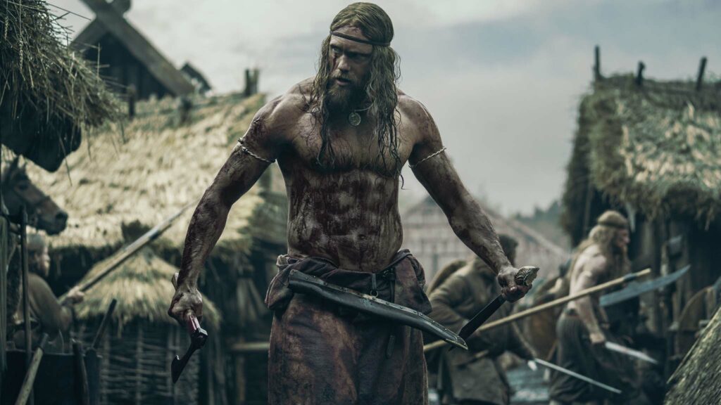 Alexander Skarsgard stars as Amleth in The Northman, directed by Robert Eggers. Photo: Aidan Monaghan. Copyright: 2022 Focus Features, LLC. All Rights Reserved.