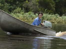 Daisy Edgar-Jones as Kya in where The Crawdads Sing, directed by Olivia Newman. Photo: Michele K Short. Copyright: 2022 CTMG, Inc. All Rights Reserved.