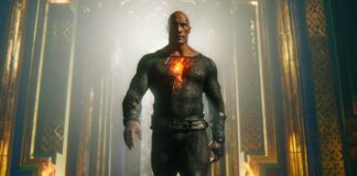 Dwayne Johnson as Black Adam in Black Adam, directed by Jaume Collet-Serra. Photo: courtesy Warner Bros. Pictures. Copyright: 2022 Warner Bros. Entertainment Inc. All Rights Reserved.