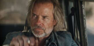 Guy Pearce as Bruce Cogburn in The Infernal Machine, directed by Andrew Hunt. Copyright: Paramount Pictures. All Rights Reserved.