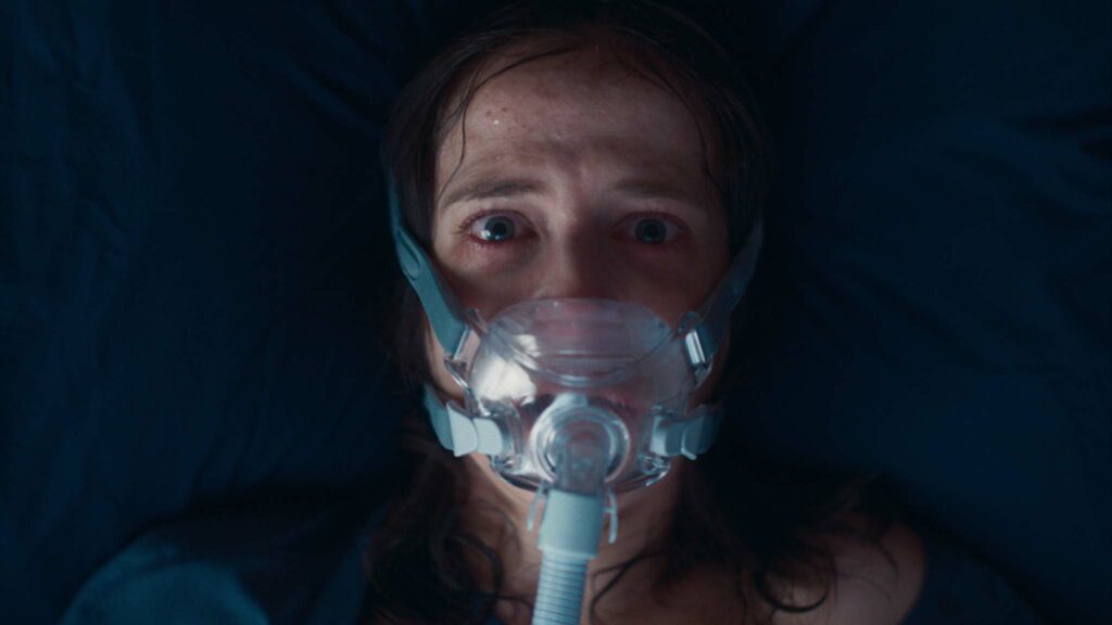 Eva Green as Christine in Nocebo, directed by Lorcan Finnegan. Copyright: Vertigo Releasing. All Rights Reserved.