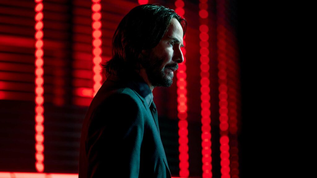 Keanu Reeves as John Wick in John Wick: Chapter 4, directed by Chad Stahelski. Photo: Murray Close. Copyright: 2021 Lionsgate. All Rights Reserved.