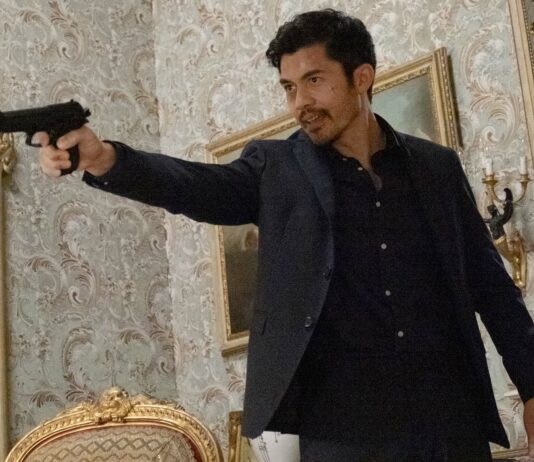 Henry Golding as Morgan in Assassin Club, directed by Camille Delamarre. Copyright: Paramount Pictures. All Rights Reserved.