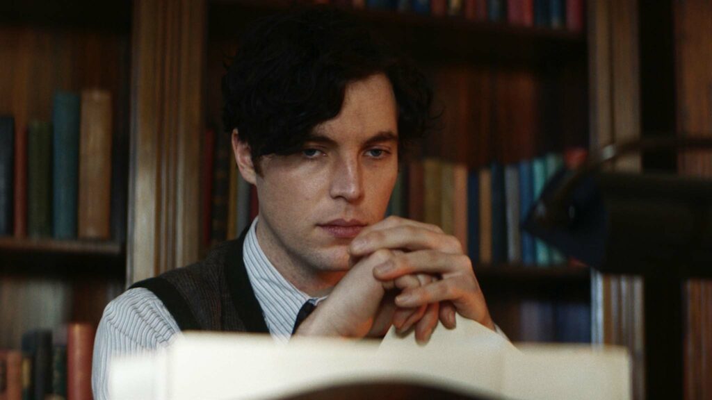 Tom Hughes as Robert Graves in The Laureate, directed William Nunez. Copyright: Dazzler. All Rights Reserved.