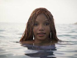Halle Bailey as Ariel in The Little Mermaid, directed by Rob Marshall. Photo: Giles Keyte. Copyright: 2023 Disney Enterprises, Inc. All Rights Reserved.