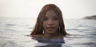 Halle Bailey as Ariel in The Little Mermaid, directed by Rob Marshall. Photo: Giles Keyte. Copyright: 2023 Disney Enterprises, Inc. All Rights Reserved.