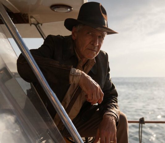 Harrison Ford as Indiana Jones in Indiana Jones And The Dial Of Destiny, directed by James Mangold. Photo: Jonathan Olley. Copyright: Lucasfilm Ltd. All Rights Reserved.