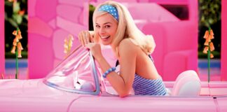 Margot Robbie as Barbie in Barbie, directed by Greta Gerwig. Copyright: Warner Bros. Entertainment Inc. All Rights Reserved.