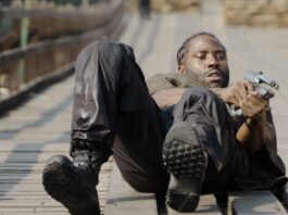 John David Washington as Joshua in The Creator, directed by Gareth Edwards. Photo: Glenn Milner. Copyright: 20th Century Studios. All Rights Reserved.
