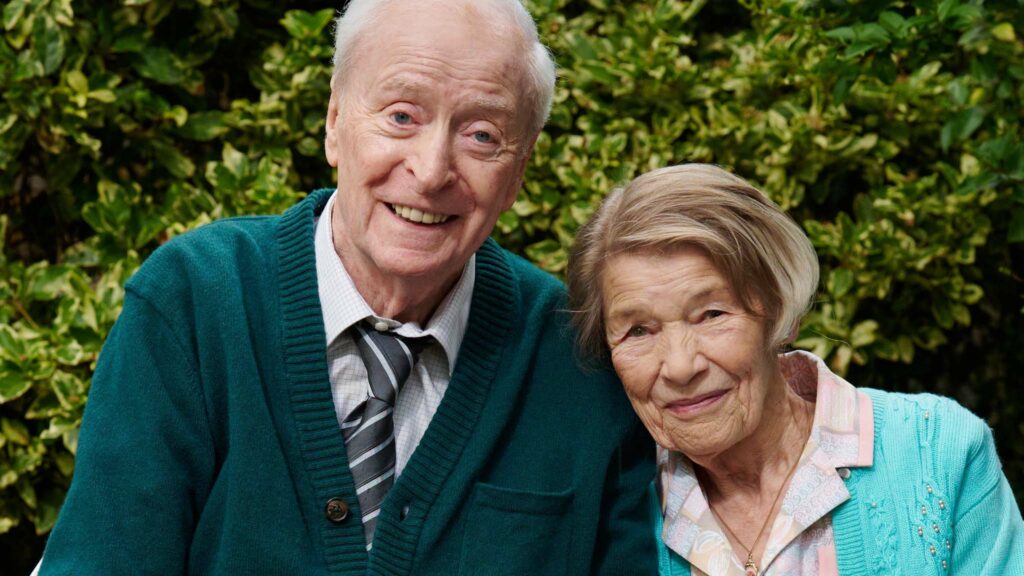 Michael Caine and Glenda Jackson in The Great Escaper, directed by Oliver Parker. Photo: Rob Youngson. Copyright: Pathe Film Distribution. All Rights Reserved.