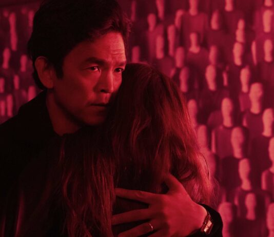 John Cho as Curtis in AfrAId, directed by Chris Weitz. Photo: Glen Wilson. Copyright: CTMG, Inc. All Rights Reserved.