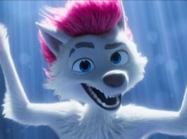 Freddy Lupin (voiced by Ilai Swindells) in 200% Wolf, directed by Alexs Stadermann. Copyright: Signature Entertainment. All Rights Reserved.