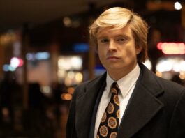 Sebastian Stan as Donald Trump in The Apprentice, directed by Ali Abbasi. Photo: Pief Weyman. Copyright: StudioCanal. All Rights Reserved.