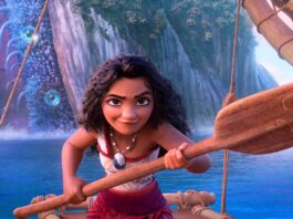 Moana (Auliʻi Cravalho) in Moana 2, directed by Dana Ledoux Miller, Jason Hand and David Derrick Jr. Copyright: Disney. All Rights Reserved.