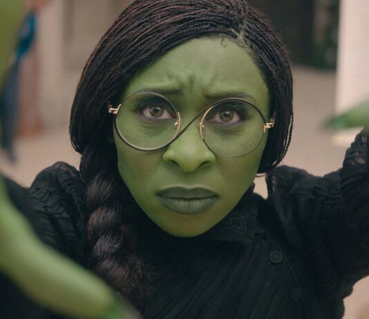 Cynthia Erivo as Elphaba in Wicked, directed by Jon M Chu. Copyright: Universal Studios. All Rights Reserved.