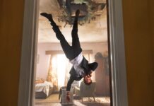 Jack Quaid as Nate in Novocaine, directed by Dan Berk and Robert Olsen. Photo: Marcos Cruz. Copyright: Paramount Pictures. All Rights Reserved.