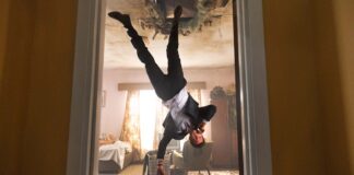 Jack Quaid as Nate in Novocaine, directed by Dan Berk and Robert Olsen. Photo: Marcos Cruz. Copyright: Paramount Pictures. All Rights Reserved.