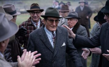 Robert De Niro as Vito Genovese in The Alto Knights, directed by Barry Levinson. Photo: Jennifer Rose Clasen. Copyright: Warner Bros. Entertainment Inc. All Rights Reserved.