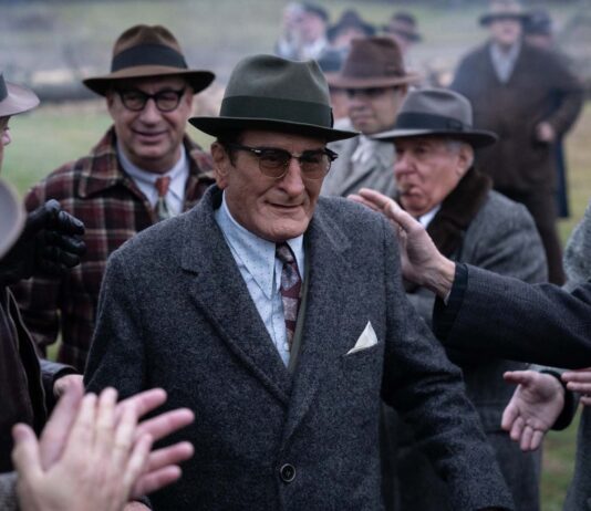 Robert De Niro as Vito Genovese in The Alto Knights, directed by Barry Levinson. Photo: Jennifer Rose Clasen. Copyright: Warner Bros. Entertainment Inc. All Rights Reserved.