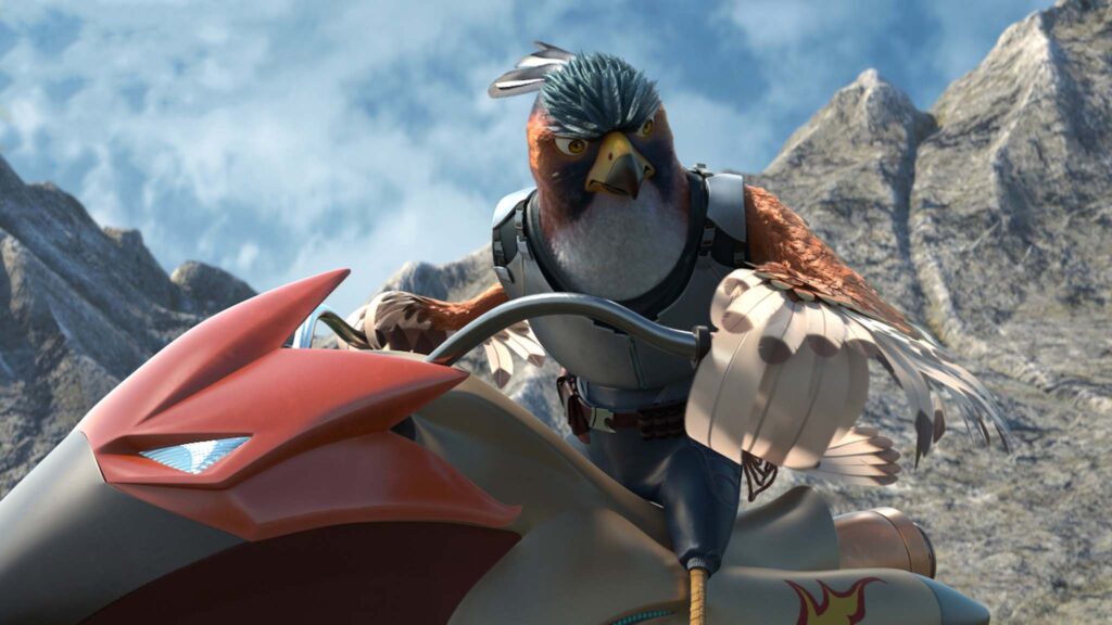 Guy in Goldbeak, directed by Dong Long and Nigel W Tierney. Copyright: Dazzler Media. All Rights Reserved.