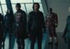 Hannah John-Kamen as Ghost, Olga Kurylenko as Taskmaster, Wyatt Russell as John Walker, Sebastian Stan as Bucky Barnes, David Harbour as Alexei Shostakov/Red Guardian and Florence Pugh as Yelena Belova in Thunderbolts*, directed by Jake Schreier. Copyright: Marvel Studios. All Rights Reserved.