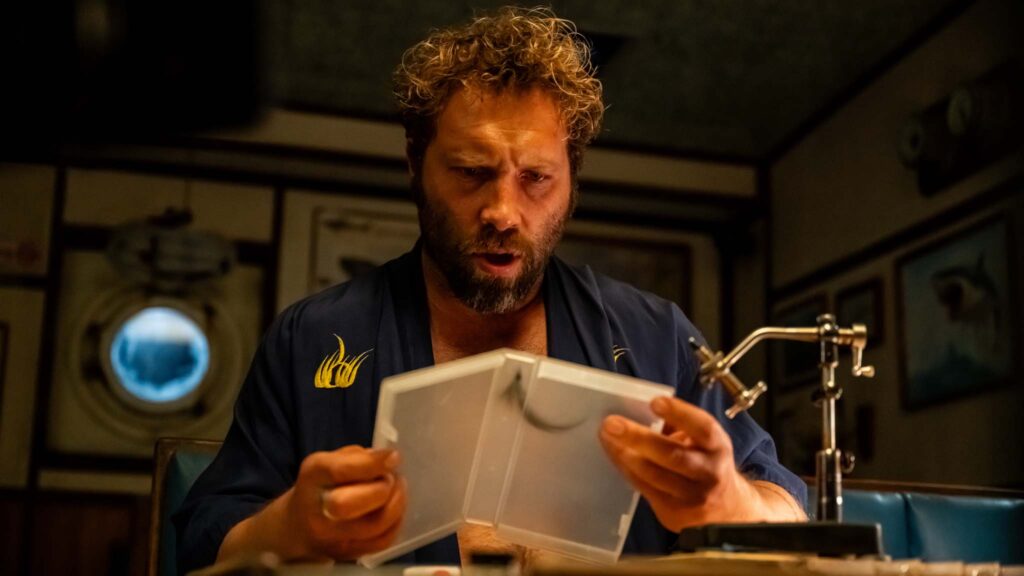 Jai Courtney as Tucker in Dangerous Animals, directed by Sean Byrne. Copyright: Vertigo Releasing. All Rights Reserved.