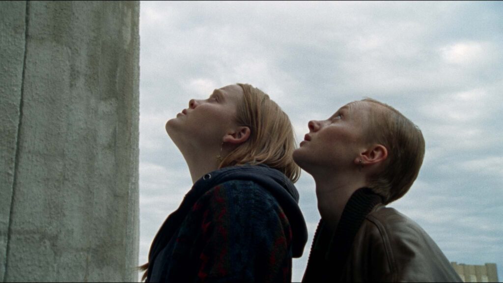 Katla Njalsdottir as Klara and Elin Hall as Una in When The Light Breaks, directed by Runar Runarsson. Copyright: Modern Films. All Rights Reserved.