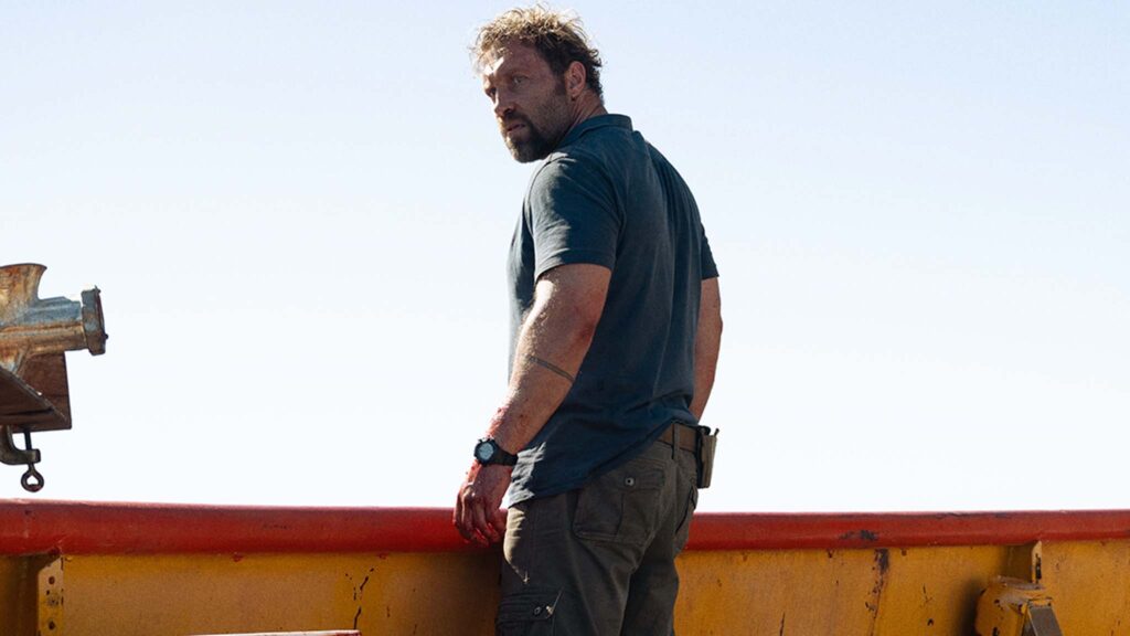 Jai Courtney as Tucker in Dangerous Animals, directed by Sean Byrne. Copyright: Vertigo Releasing. All Rights Reserved.
