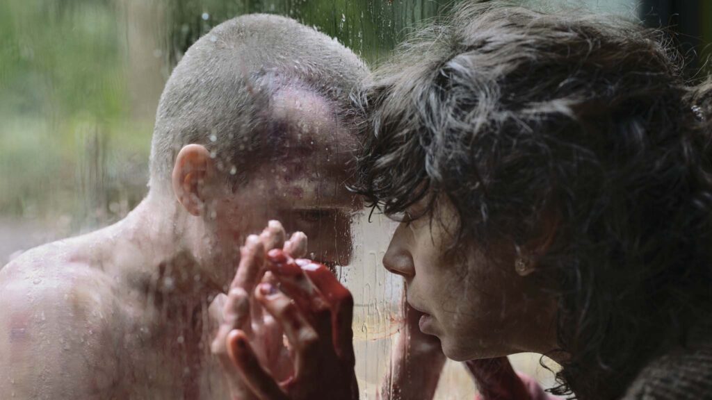 Jonah Wren Phillips and Sally Hawkins in Bring Her Back, directed by Danny and Michael Philippou. Photo: Ingvar Kenne. Copyright: 2024 CTMG, Inc. All Rights Reserved.