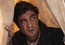 Riccardo Scamarcio as Modi in Modigliani: Three Days On The Wing Of Madness, directed by Johnny Depp. Copyright: Modi Productions Ltd. All Rights Reserved.