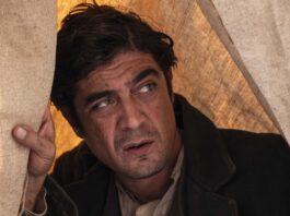 Riccardo Scamarcio as Modi in Modigliani: Three Days On The Wing Of Madness, directed by Johnny Depp. Copyright: Modi Productions Ltd. All Rights Reserved.