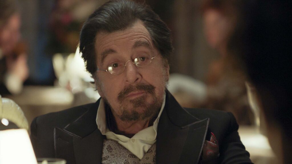 Al Pacino as Gangnet in Modigliani: Three Days On The Wing Of Madness, directed by Johnny Depp. Copyright: Modi Productions Ltd. All Rights Reserved.